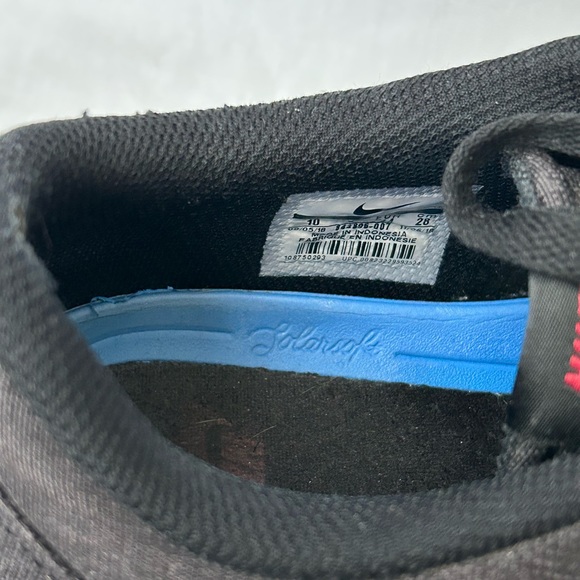 Men's Nike Size 10 SB Check Solarsoft Gray Canvas Skateboard Sneakers - Picture 8 of 9